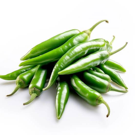 Green chillies